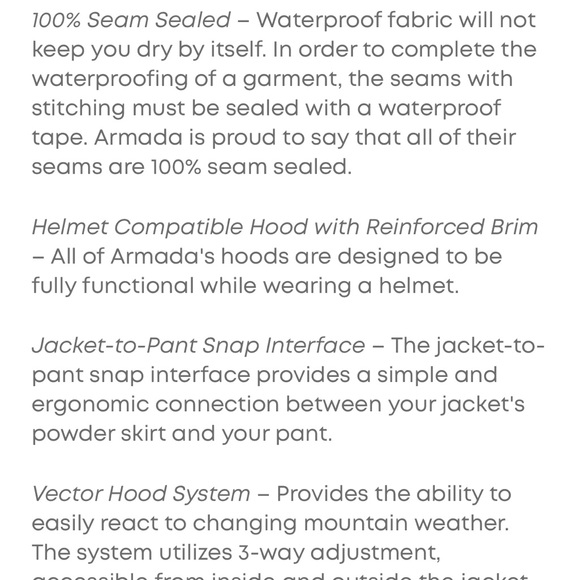 Armada Snowboard/Ski Shell - Picture 16 of 17